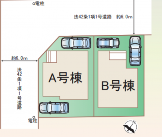 多賀城市桜木、新築一戸建ての画像です