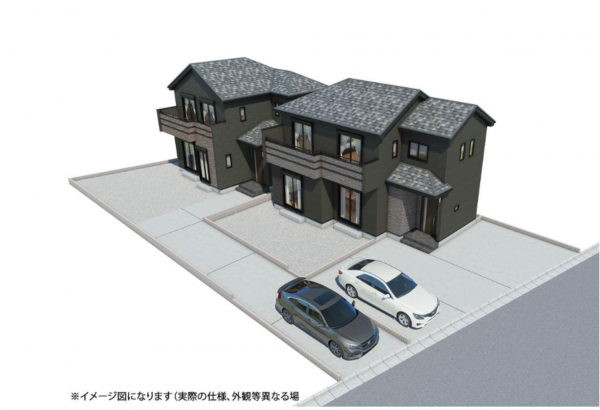 仙台市宮城野区東仙台、新築一戸建ての画像です