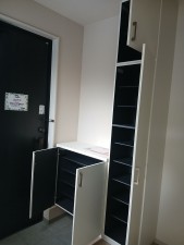 仙台市宮城野区福田町、新築一戸建ての玄関画像です