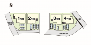 仙台市宮城野区福田町、新築一戸建ての画像です