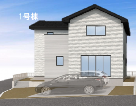 仙台市宮城野区福田町、新築一戸建ての画像です