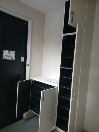 仙台市宮城野区福田町、新築一戸建ての玄関画像です