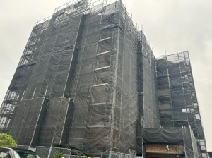 仙台市宮城野区福室、マンションの外観画像です