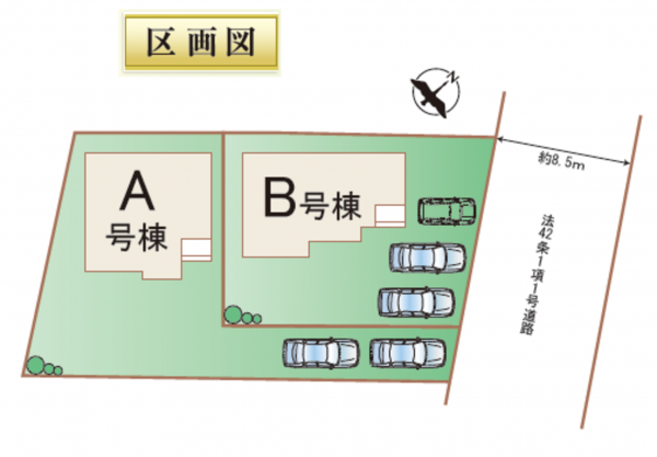 仙台市宮城野区東仙台、新築一戸建ての画像です