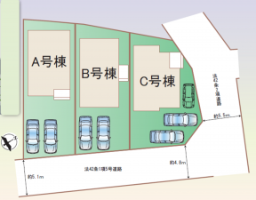 仙台市宮城野区二の森、新築一戸建ての画像です