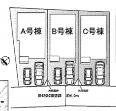 仙台市宮城野区五輪、新築一戸建ての画像です