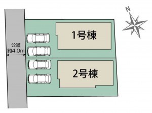 仙台市宮城野区福室、新築一戸建ての画像です