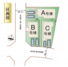 仙台市宮城野区鶴ケ谷東、新築一戸建ての画像です