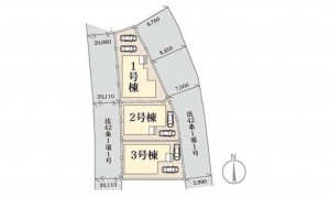 仙台市宮城野区福室、新築一戸建ての画像です