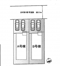 仙台市宮城野区鶴ケ谷、新築一戸建ての画像です