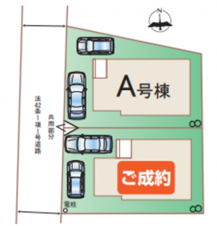 仙台市宮城野区自由ケ丘、新築一戸建ての画像です