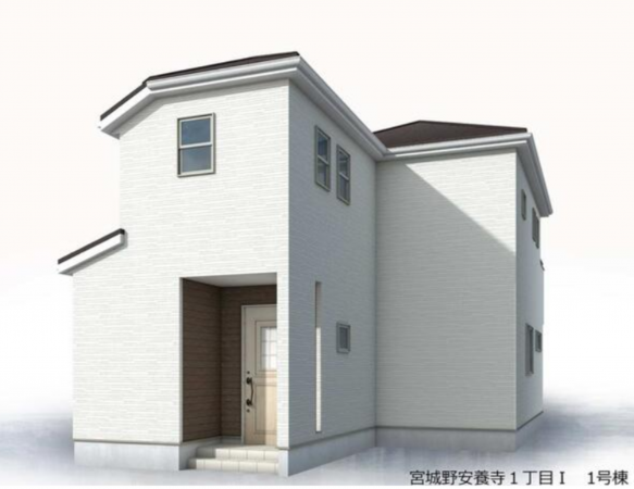 仙台市宮城野区安養寺、新築一戸建ての画像です