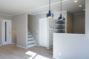 塩竈市南錦町、新築一戸建ての内装画像です