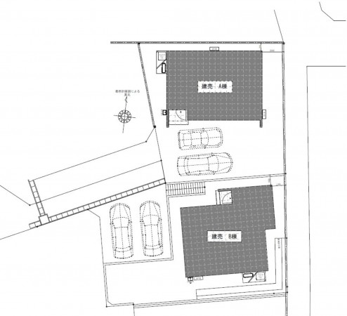 塩竈市南錦町、新築一戸建ての画像です