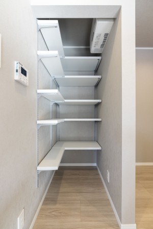 塩竈市南錦町、新築一戸建ての収納画像です