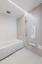 塩竈市南錦町、新築一戸建ての風呂画像です