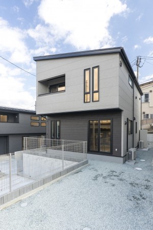 塩竈市南錦町、新築一戸建ての外観画像です