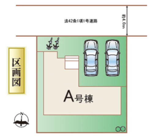 多賀城市鶴ケ谷、新築一戸建ての画像です