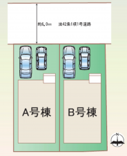 多賀城市新田、新築一戸建ての画像です