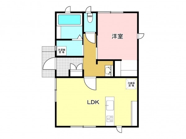 多賀城市笠神、中古一戸建ての間取り画像です