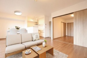 多賀城市東田中、マンションの内装画像です