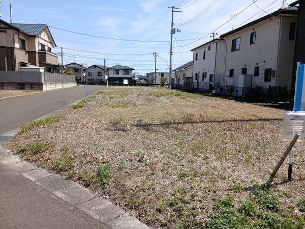 仙台市宮城野区新田、土地の画像です