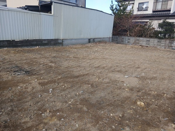 仙台市宮城野区栄、土地の画像です