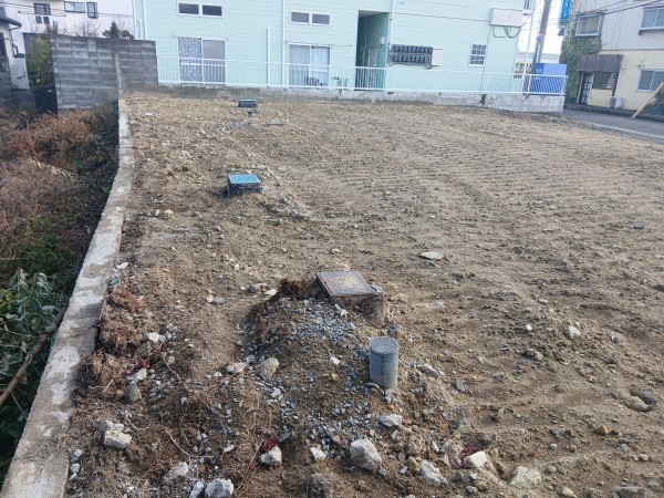 仙台市宮城野区栄、土地の画像です