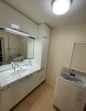 大和町、中古一戸建ての洗面画像です