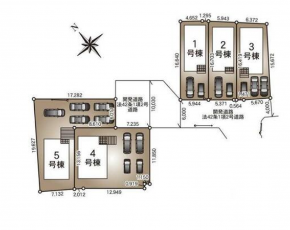 多賀城市下馬、新築一戸建ての画像です