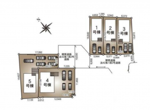 多賀城市下馬、新築一戸建ての画像です