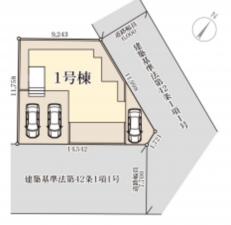 多賀城市八幡、新築一戸建ての画像です