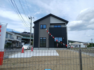 仙台市宮城野区福室、新築一戸建ての外観画像です