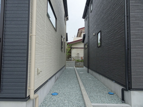 仙台市宮城野区鶴ケ谷、新築一戸建ての外観画像です