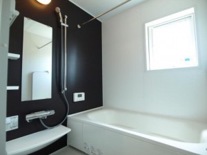 多賀城市新田、新築一戸建ての風呂画像です