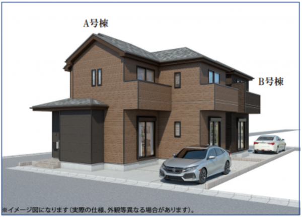 多賀城市伝上山、新築一戸建ての画像です