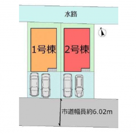 多賀城市東田中、新築一戸建ての画像です