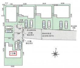 多賀城市明月、新築一戸建ての画像です