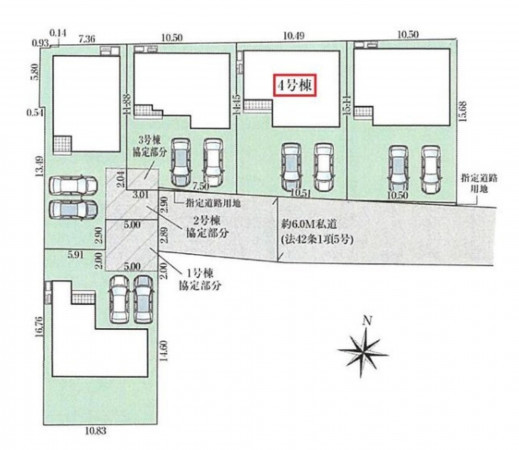 多賀城市明月、新築一戸建ての画像です