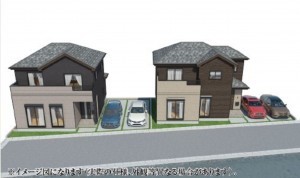 多賀城市明月、新築一戸建ての画像です