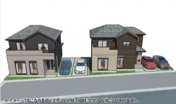多賀城市明月、新築一戸建ての画像です