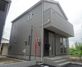 仙台市宮城野区岩切、新築一戸建ての外観画像です