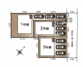 仙台市宮城野区新田、新築一戸建ての画像です