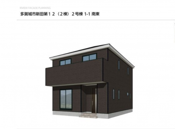 多賀城市新田、新築一戸建ての画像です