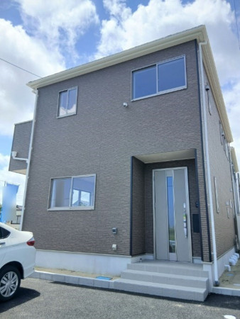 多賀城市新田、新築一戸建ての外観画像です