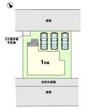 仙台市宮城野区岩切、新築一戸建ての画像です