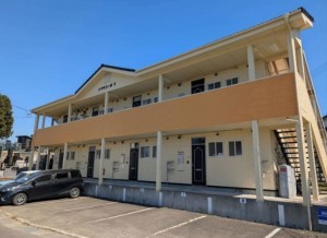 多賀城市留ケ谷、収益物件/アパートの間取り画像です