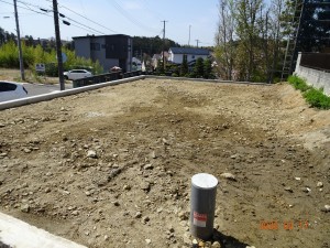 塩竈市大日向町、土地の画像です