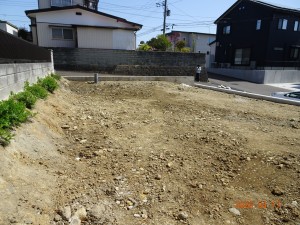 塩竈市大日向町、土地の画像です