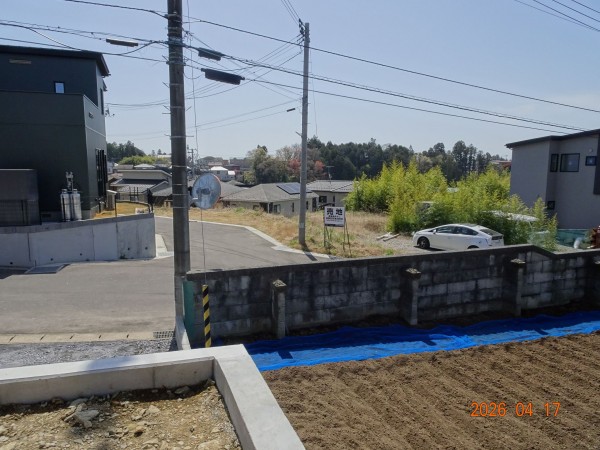 塩竈市大日向町、土地の画像です